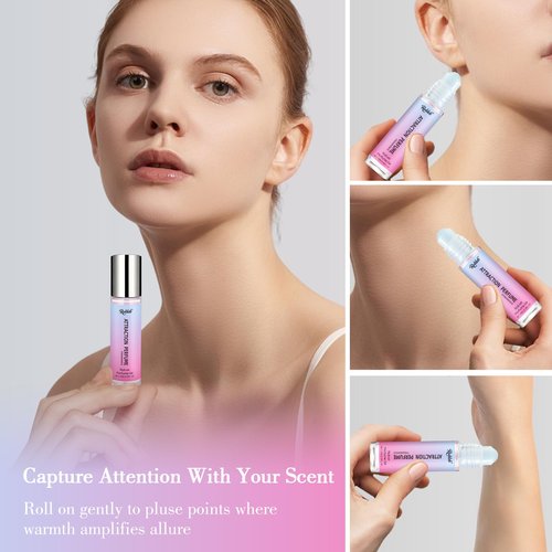 ruklob Pheromones Perfumes for Women,Roll on Perfume,long lasting Perfume Oils for Women,Travel Size-0.34 fl.oz (10mL)
