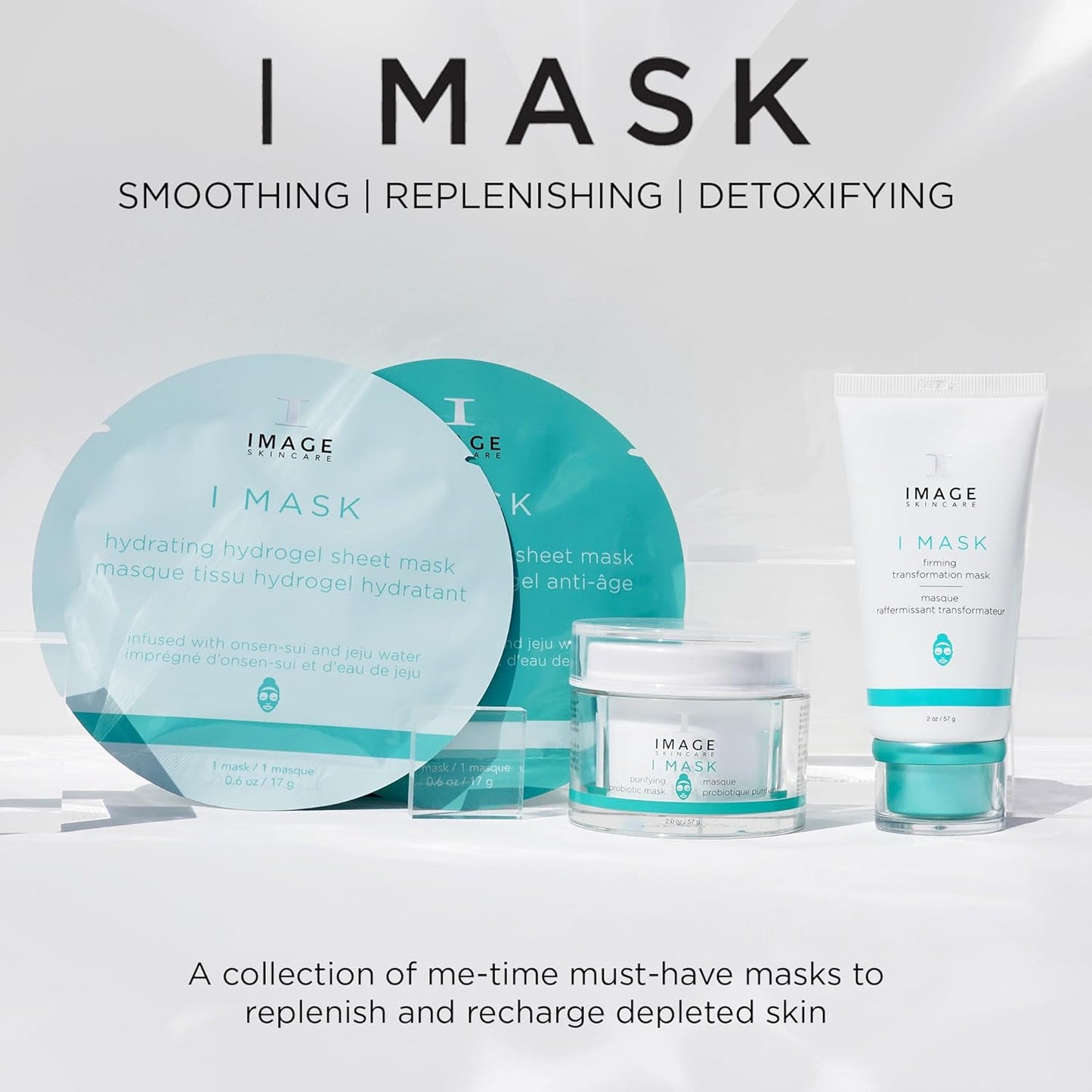 IMAGE Skincare I MASK Hydrating Hydrogel Sheet Mask - Hyaluronic Acid for Refreshing, Soothing Hydration