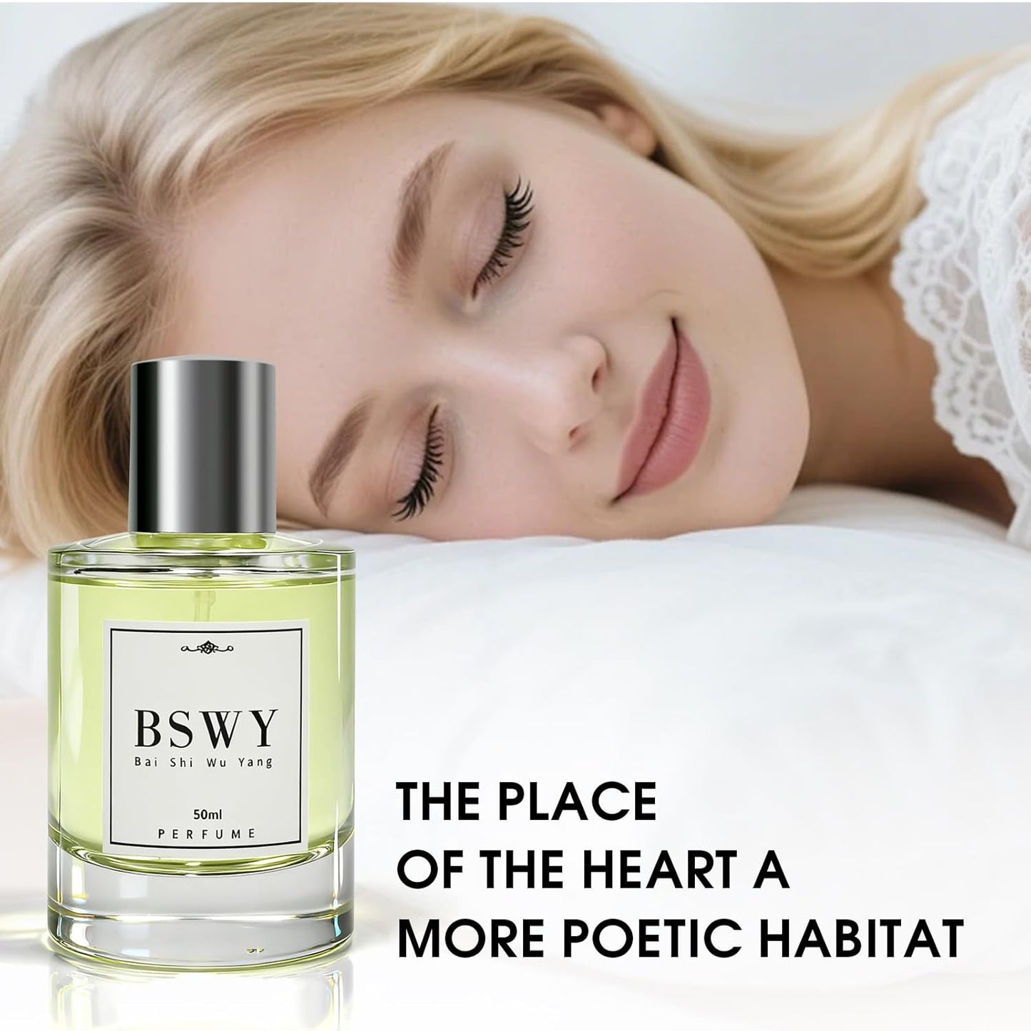 Skiennix Women's Eau de Parfum - Cozy Floral Jasmine & Sweet Vanilla - Long-Lasting Travel Size 1.7oz (50ml)