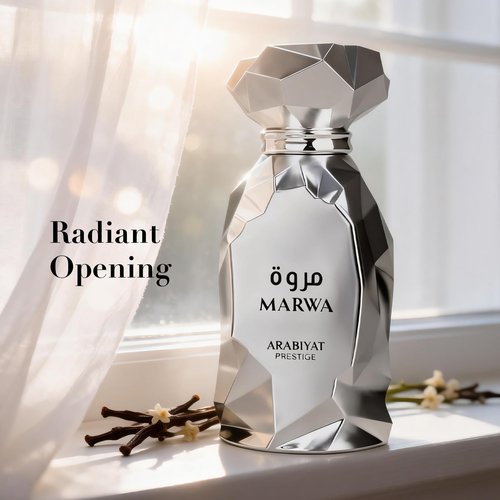 A CENTER Marwa Men's Cologne 100ml Spicy Woody Eau de Parfum Bergamot Geranium Guaiac Wood Scent Gift for Him