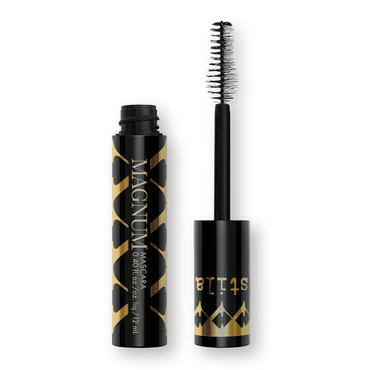 Stila Magnum XXX Lash Mascara - Black Voluminous Formula for Sky-High Volume & Curl | 0.40 Fl. Oz.