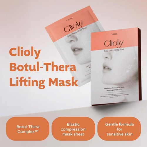 Cutem Clioly Botul-Thera Firming Mask - Anti-Aging Treatment | 35ml (Pack of 3)