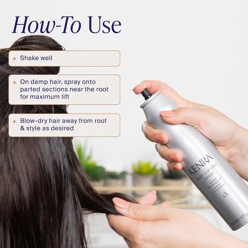 Kenra Root Lifting Spray 13 - Volumizing Foam for Ultimate Lift & Lasting Style | Medium Hold, All Hair Types