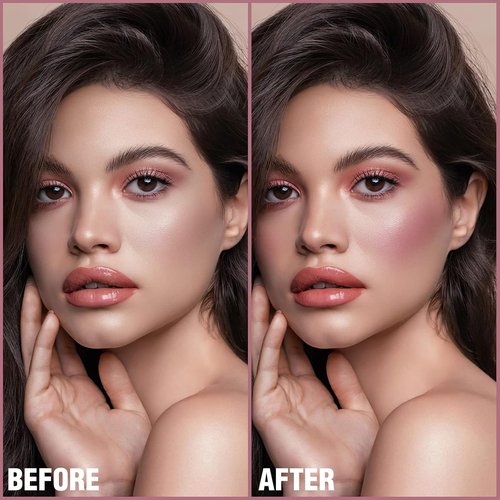 FOCALLURE Cream Blush Stick - Buildable Matte & Dewy Finish for Cheeks | Lightweight Multi Stick in Dusty Orchid