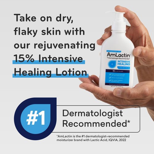 Amlactin Rapid Relief Restoring Lotion + Ceramides - 7.9 oz, Pack of 2