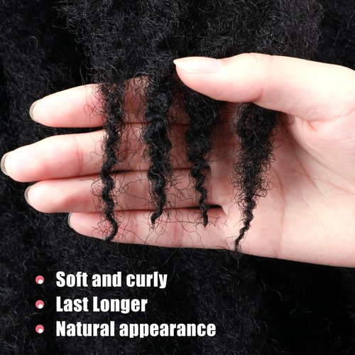 Marley Twist Braiding Hair-24Inch 8packs Cuban Twist Hair Soft Marley Hair for Black Women(1B, 24 Inch (Pack of 8))