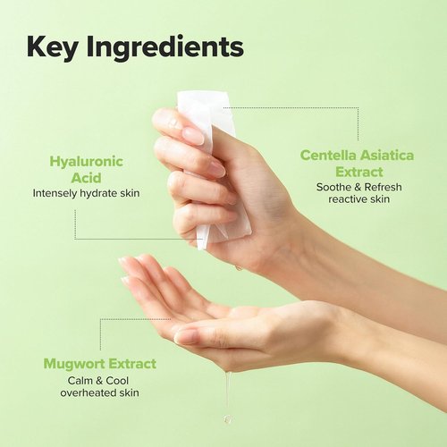 Beauty of Joseon Centella Asiatica Calming Mask - Soothing Cica Face Sheet Mask | 10 Sheets for All Skin Types