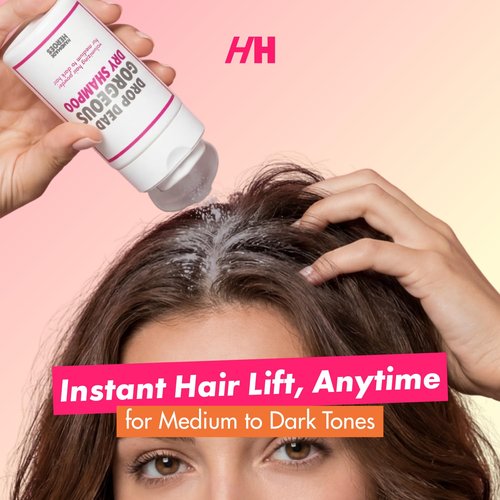 Handmade Heroes Non Aerosol Dry Shampoo Volume Powder | 1.8oz | 100% Natural & Vegan
