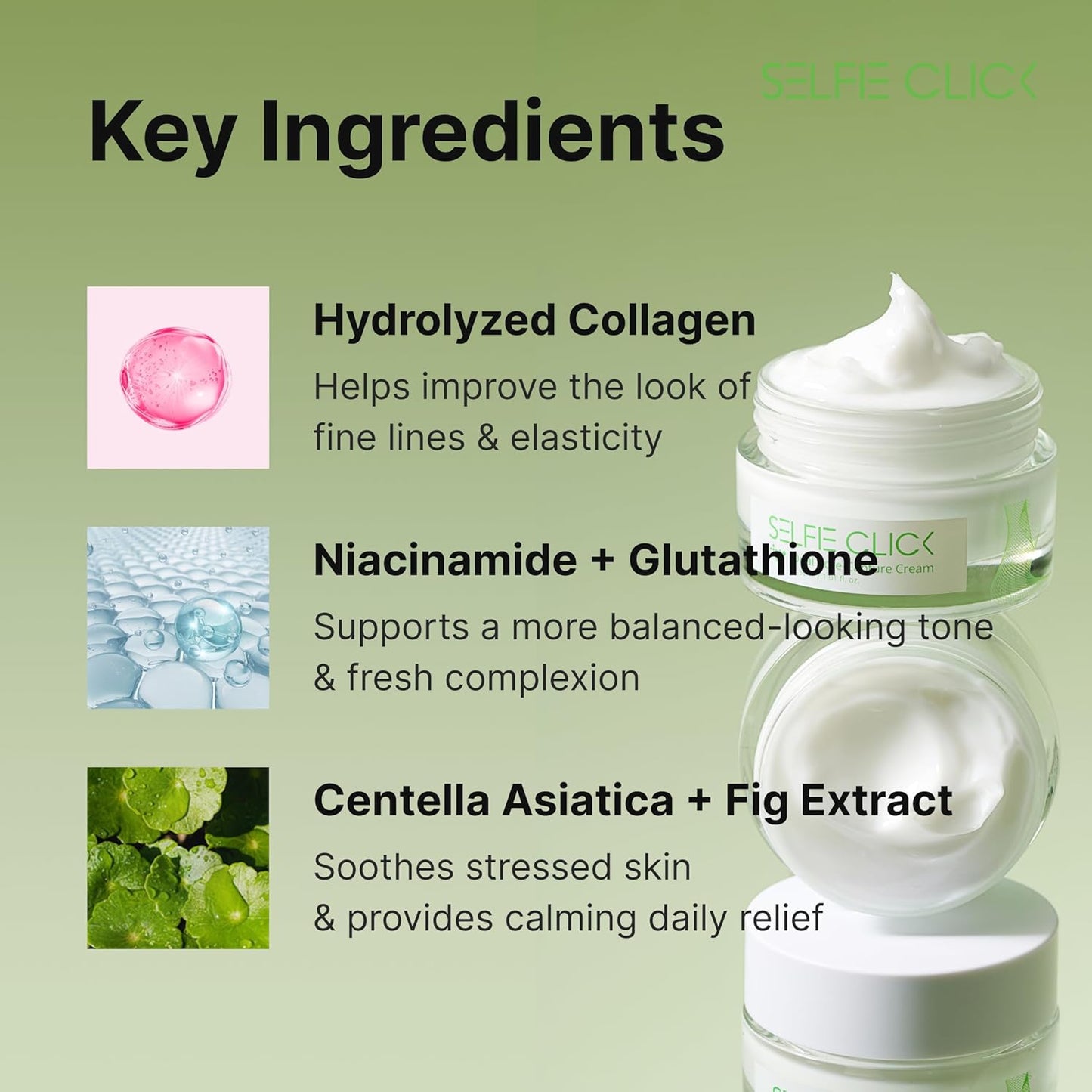 Skiennix Dual Core Deep Collagen Cream - Hydrating & Firming Moisturizer for Glowing Skin | 1.01 Fl Oz (30ml)
