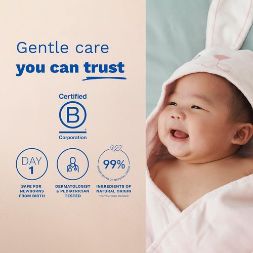 Mustela Baby Oil - Moisturizing Massage Oil with Avocado, Pomegranate & Sunflower - 3.38 Fl. Oz
