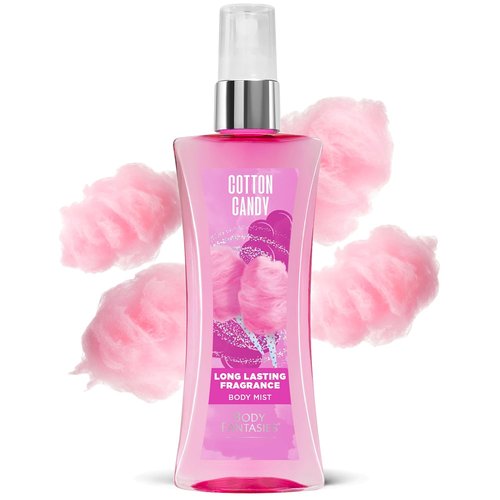 Body Fantasies Signature Body Spray - Cotton Candy Scent | 8 fl oz (Pack of 2)