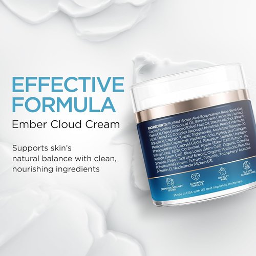 Regine Switzerland Collagen Face Cream - Anti-Aging Moisturizer with Retinol & Hyaluronic Acid - 1.7 Oz
