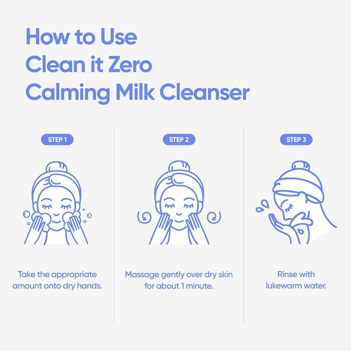 BANILA CO Clean It Zero Calming Cleansing Milk - Vegan Makeup Remover for Sensitive Skin | Oat & Rice Protein, Centella Asiatica (200ml / 6.76 fl oz)