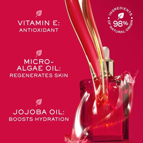 NUXE Merveillance Lift Anti-Aging Face Serum - Firming & Rejuvenating with Micro-Algae Oil, 1 Fl Oz