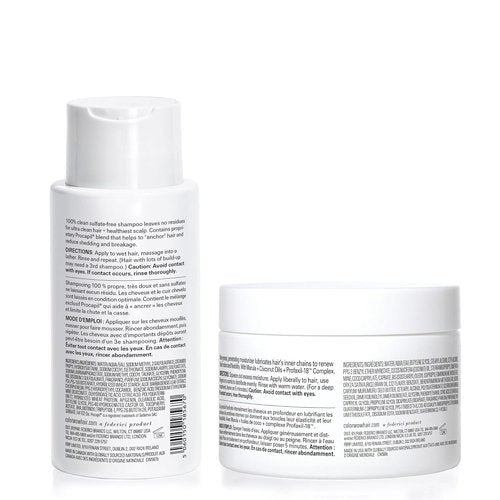 COLOR WOW Cleanse & Quench Wash Day Duo for Curly Hair - HOOKED Shampoo & COCO-MOTION Conditioner