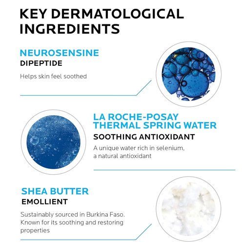 La Roche-Posay Toleriane Dermallergo Ultra Face Moisturizer - Soothing Cream for Sensitive Skin