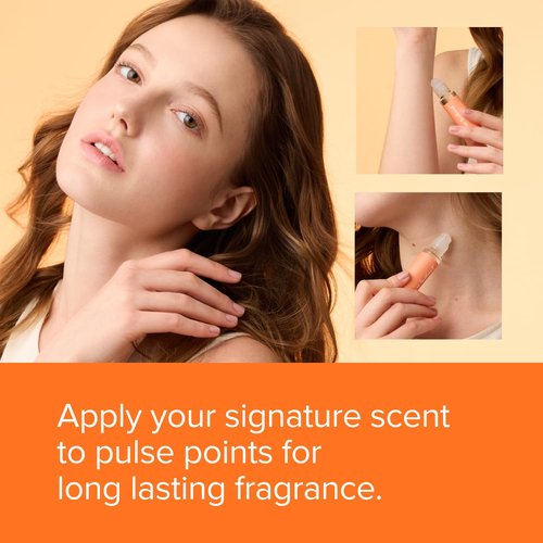Pure Instinct CRUSH The Original Pheromone Infused Essential Oil Perfume Cologne - For Her Women - TSA Ready (Roll On Bottle 0.34 Fl. Oz./10.2mL)
