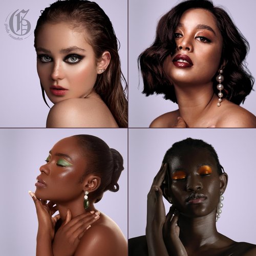Bronze Star Organic Eye Shadow Palette - High Pigment, Talc-Free Mineral Makeup for Smokey & Natural Looks