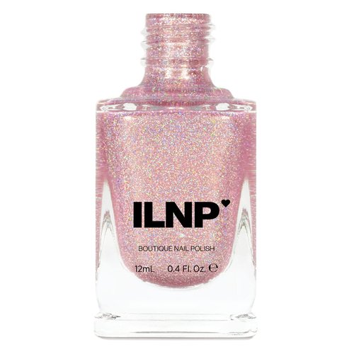 ILNP Ballet Slipper - Soft Pink Holographic Nail Polish