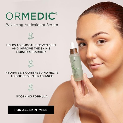 IMAGE Skincare ORMEDIC Balancing Antioxidant Serum - Hydrates & Soothes with Aloe Vera & Vitamin C, 1 fl oz