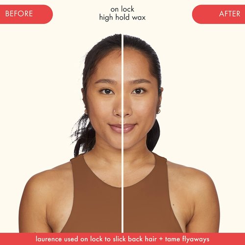 Amika On Lock High Hold Hair Wax - Strong Hold Styling Product for All Hair Types