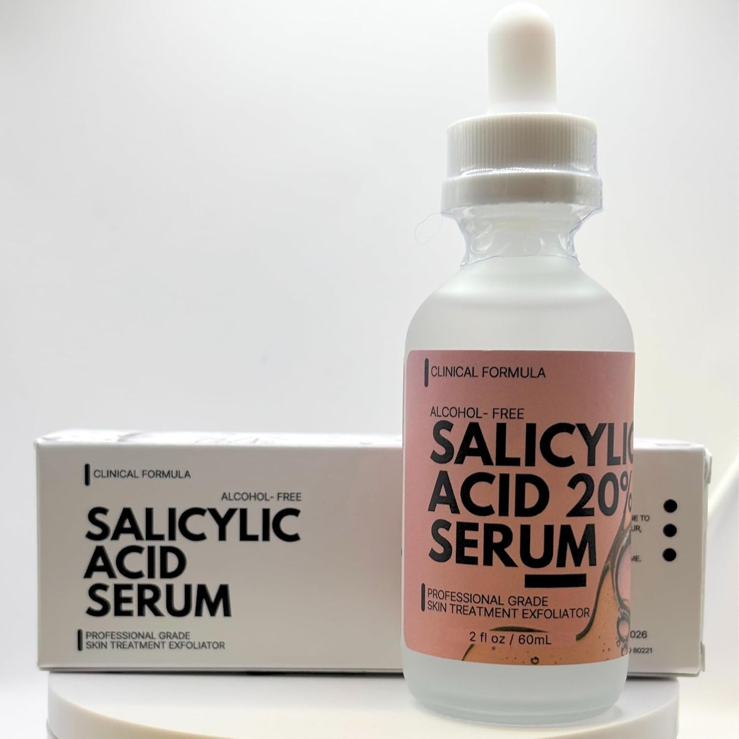 Skiennix 20% Salicylic Acid Serum - Powerful Two Ingredient Formula for Clear Skin | 2 fl oz