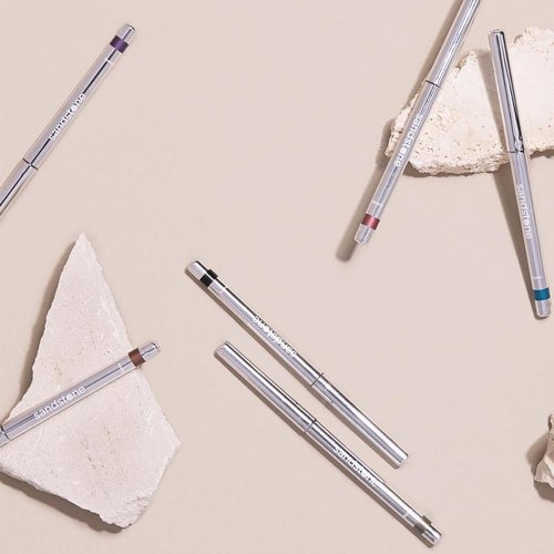 Sandstone Scandinavia Hypoallergenic Waterproof Eyeliner Pencil - Red | Fragrance-Free, Vegan, Smudge-Proof for Sensitive Eyes