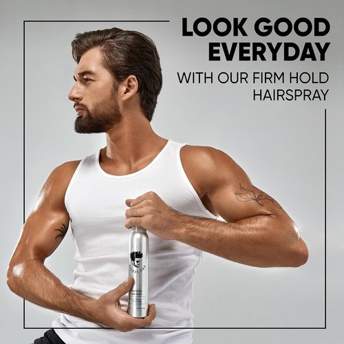 Avenue Man Texture Spray for Hair - Barber-Grade Hairspray for Firm Hold & Frizz Control | 9.0 oz