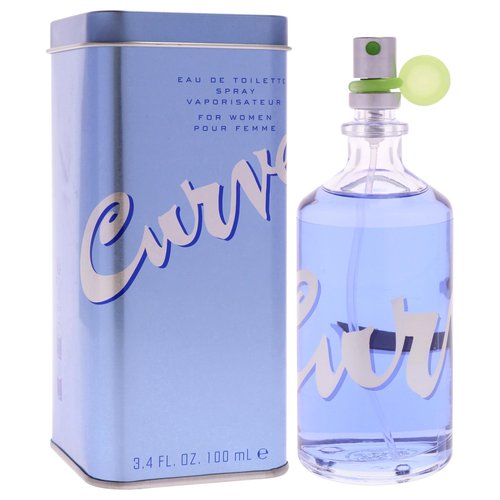 Curve Women's Perfume, Eau de Toilette EDT Spray, 3.4 fl oz
