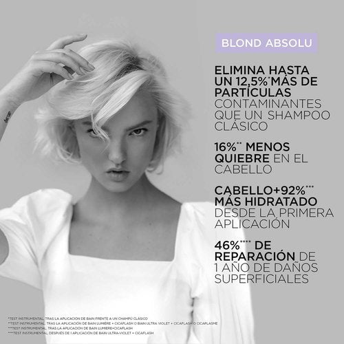 Kerastase Blond Absolu Cicaflash Conditioner - Nourishing Treatment for Bleached Hair | Strengthens & Protects Against Breakage