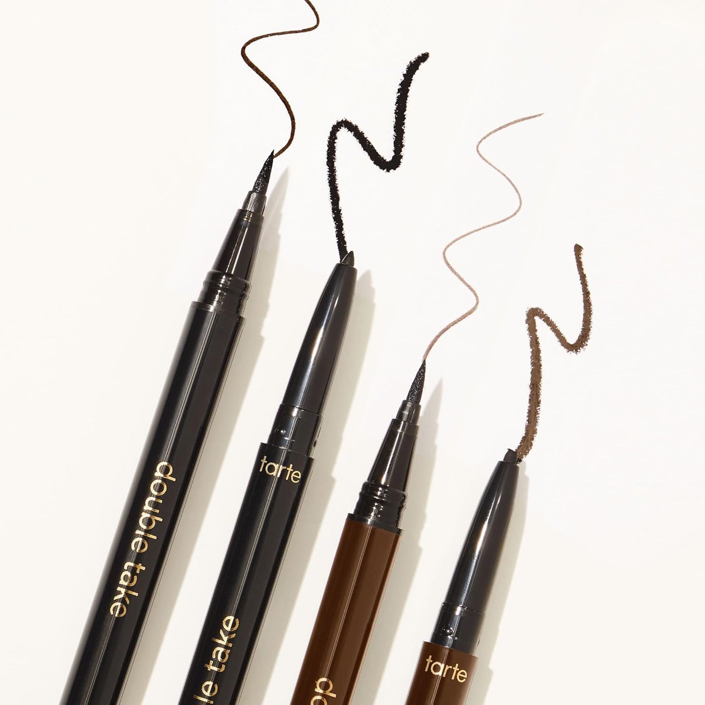 Tarte Double Take Eyeliner - 2-in-1 Waterproof Pencil for Bold All-Day Wear | Vegan & Cruelty-Free