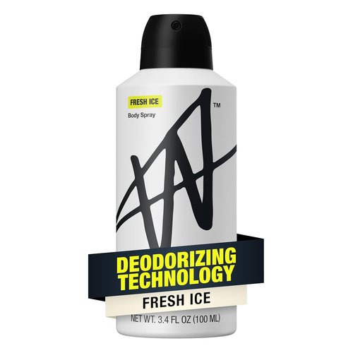 Jake Paul Fresh Ice Body Spray for Men - Odor Blocking Deodorant with Long Lasting Protection, 3.4 fl oz