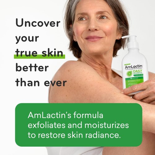AmLactin Daily Nourish 12% - 14.1 oz Body Lotion and Vanicream Moisturizing Skin Cream - 16 fl oz