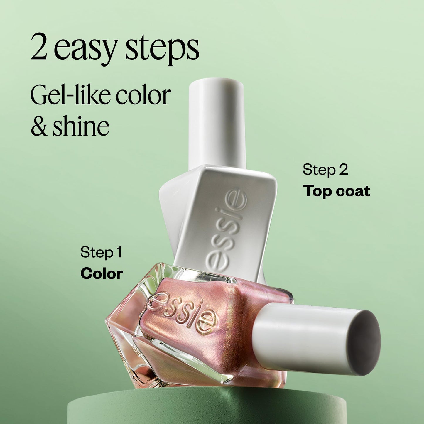 essie gel couture, Long-Lasting Nail Polish, Liquid Diamonds, Sheer White Nail Polish, Drip Drip, 0.46 fl oz