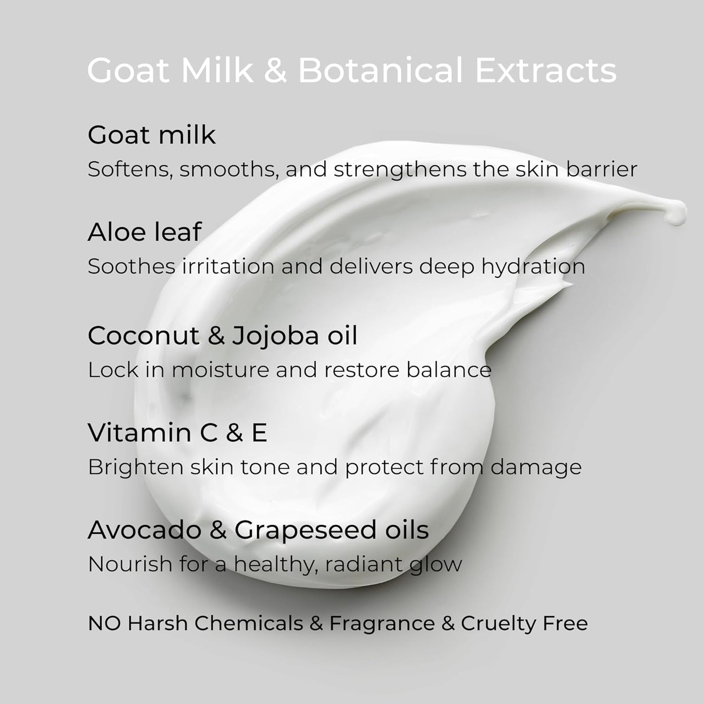 ZOE Goat Milk Moisturizer – Hydrating & Soothing Face Cream with Aloe, Jojoba & Vitamins | Organic & Cruelty-Free