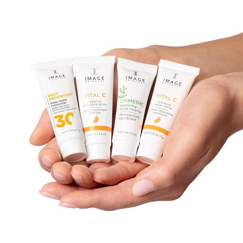 IMAGE Skincare | Five Star Favorites Introductory Skin Care Set - 4 Steps for Brighter, Healthier Skin | Travel Size