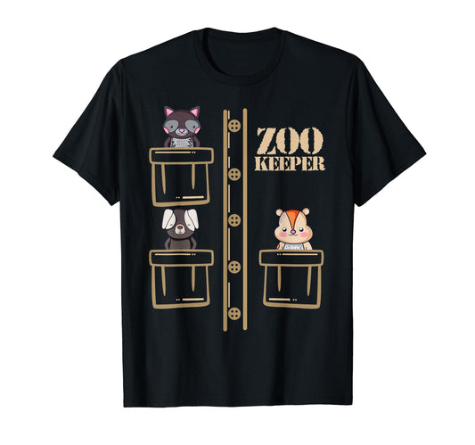 Zoo Keeper Halloween Safari Adult Men Women Costume Shirt T-Shirt