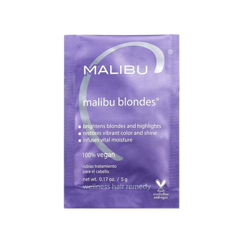 Malibu C Blondes Wellness Remedy - Revitalize Bleached & Highlighted Blonde Hair | Restore Shine with Vitamin C