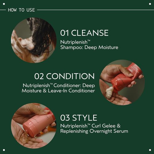 Aveda Nutriplenish Shampoo - Deep Moisture for Medium to Thick Dry Hair | Organic Pomegranate Oil & Coconut Oil
