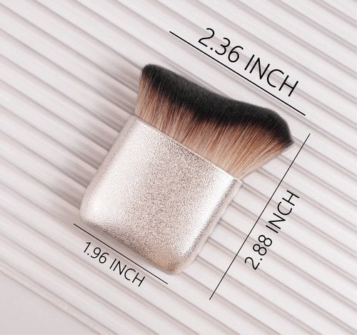GOERTI Self Tanner Brush - Flawless Body Makeup Applicator for Tanning & Bronzing | Kabuki Brush for Face & Body