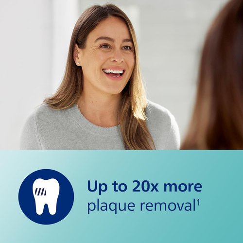 Philips Sonicare DiamondClean Smart 9750 Electric Toothbrush - Sonic Technology, App Connectivity, 5 Modes, Lunar Blue, Model HX9954/74