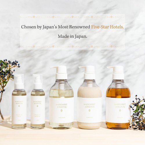 MARGARET JOSEFIN Japanese Shampoo - Sulfate-Free Hydration for Smooth Volume | Green Tea Scent | 16.9 fl oz (500mL)