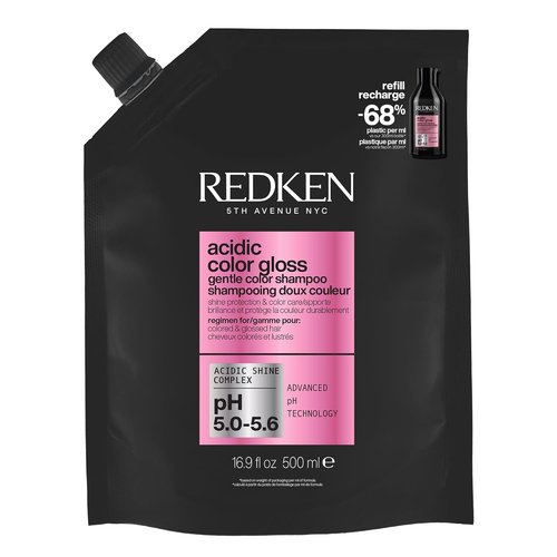Redken Acidic Color Gloss Shampoo - Sulfate-Free Formula for Color Protection & Shine | Ideal for Color-Treated Hair