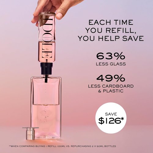 Lancôme Idôle Eau de Parfum - Long-Lasting Fresh Floral Fragrance with Bergamot, Jasmine & Vanilla