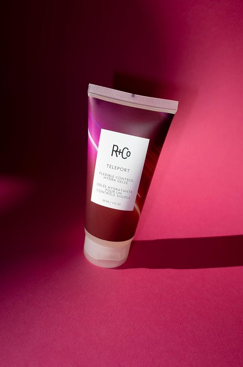R+Co Teleport Flexible Control Hydra Gelee - Lightweight Formula for Buildable Hold & Natural Waves | Vegan & Cruelty-Free | 3 Fl Oz