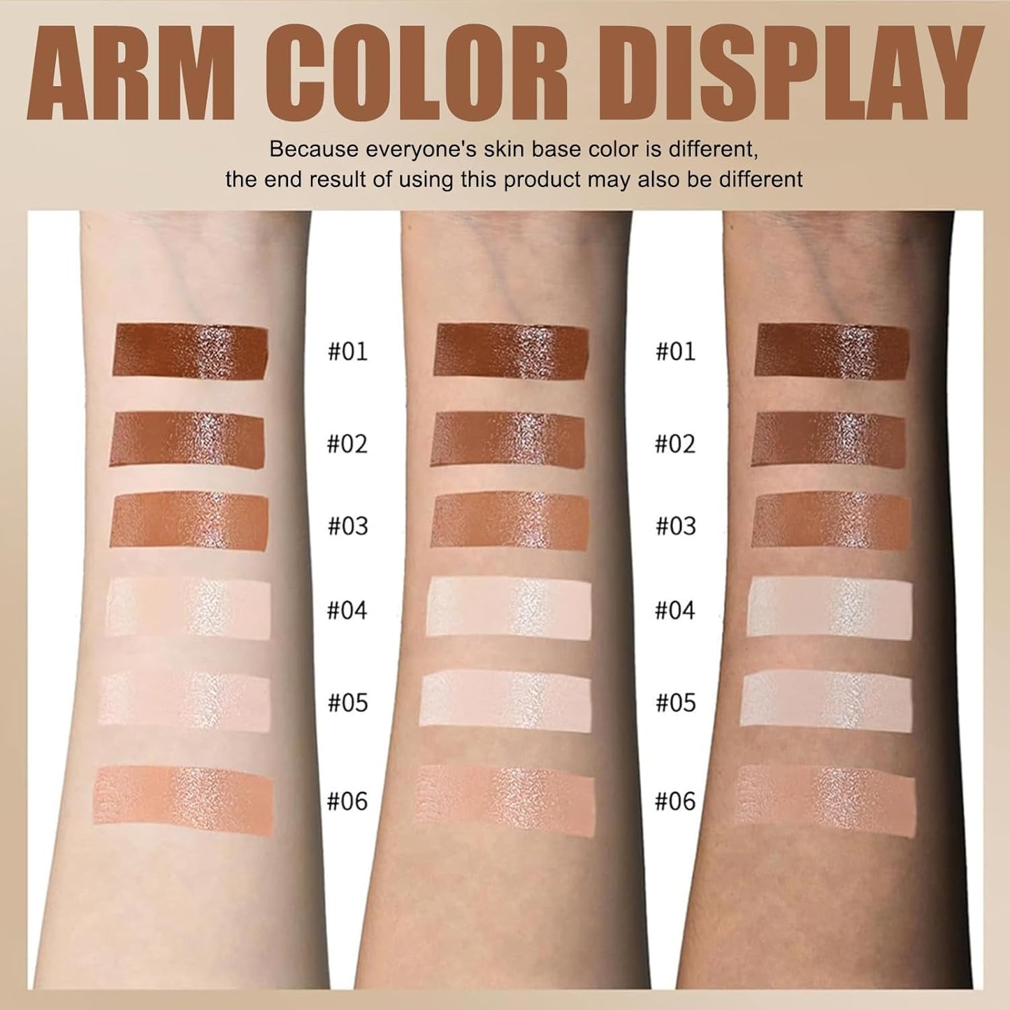 Skiennix Serum Beauty Balm - Lightweight Tinted Moisturizer Stick for Natural Finish | Multiuse Contour Foundation
