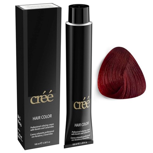 Cree Professional Copper Dark Red Blond Permanent Hair Color - Long-Lasting Gray Coverage | 100ml