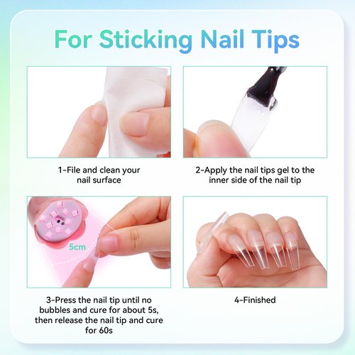 Makartt UV Nail Lamp: Flash Cure lamp UV Light for Gel Nails Polish Luminoza 30mW/cm² Rechargeable LED Nail Light with 4 Timers & Auto Sensor Fast Curing Goosenecks Lamp for Home DIY Manicure (Pink)