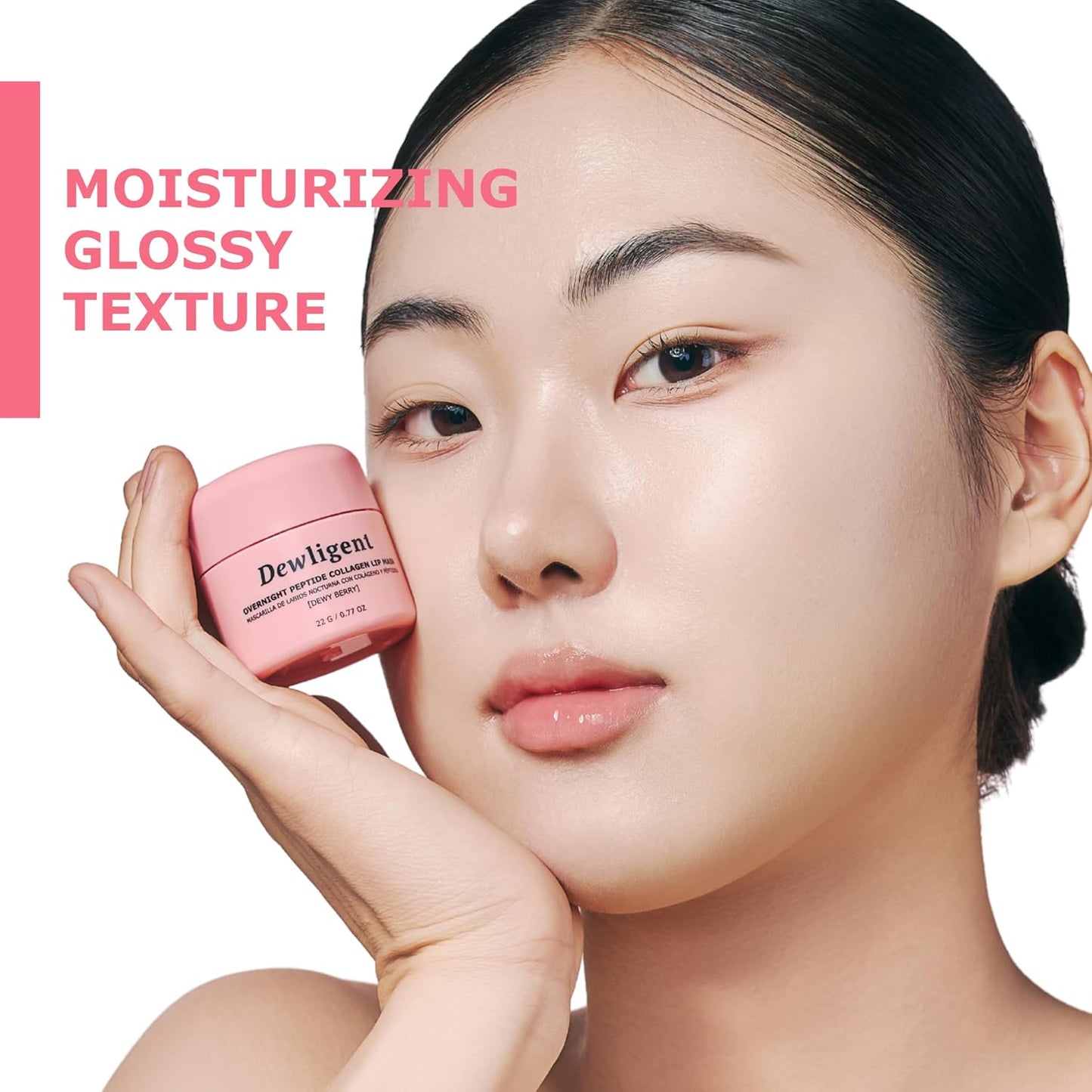 Skiennix Overnight Peptide Collagen Lip Mask - Nourishing Treatment for Dry Lips (22g/0.77oz)