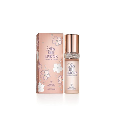 Elizabeth Taylor Women's Perfume - Love & White Diamonds Eau De Toilette Spray, 1 Fl Oz | Ideal Stocking Stuffer